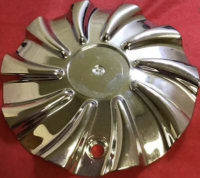 UNA TAPA CENTRAL CROMADA CONCEPT RUEDAS USADAS-171450 11930 Foto 1 de 4