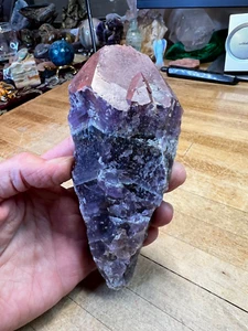 Auralite 23 Amethyst Crystal Gemstone Natural Healing Laser Point Specimen 520 - Picture 1 of 13