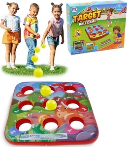 2 in 1 Target Ball Game Reversible Inflatable Indoor/Outdoor Garden Summer Games - Picture 1 of 7