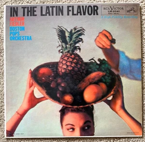 ARTHUR FIEDLER Boston Pops - In the Latin Flavor LP 1956 RCA LM-2041 * EXCELLENT - Picture 1 of 8
