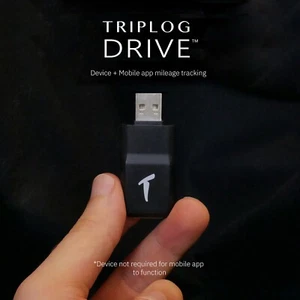 TripLog Mileage Log Tracker GPS Bluetooth - Personal Car Mileage Tax Deduction - Picture 1 of 12