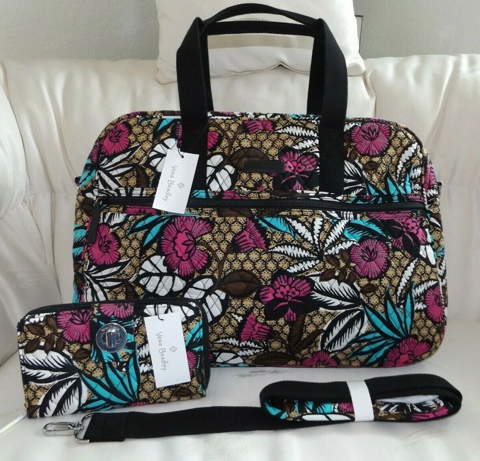 Vera Bradley Medium Traveler Weekender Bag Tote in Canyon Road