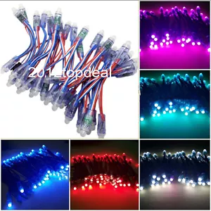 50 X 12mm LED Módulo RGB WS2811 Píxel Digital Direccionable Tira LED Aguapr ED - Imagen 1 de 7