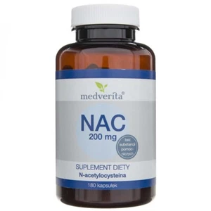 Medverita NAC 200 mg N-Acetylcystein 180 Kapseln - Picture 1 of 5