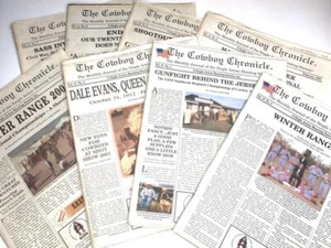 THE COWBOY CHRONICLE -- Single Action Shooting Society Zeitung Set SASS 01-02 - Bild 1 von 5
