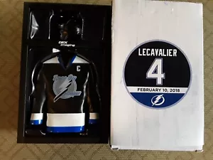 Tampa Bay Lightning #4 Vincent Lecavalier DEX Imaging 10 de febrero de 2018 NHL NUEVO 12-10 - Imagen 1 de 2
