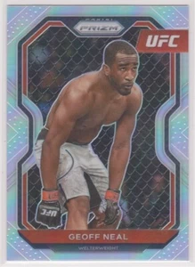 2021 Panini Prizm UFC Debut Edition GEOFF NEAL MMA Silver First Prizm Card # 62 - Picture 1 of 2