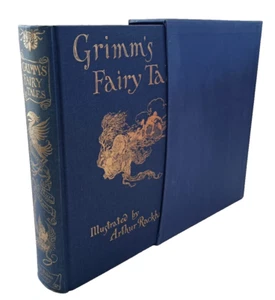THE FOLIO SOCIETY GRIMM'S FAIRY TALES SLIPCASED ARTHUR RACKHAM - Picture 1 of 7