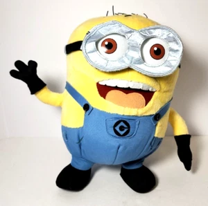 14" Despicable Me Minions Mayhem Dave Plush Universal Studios Stuffed Movie Toy - Picture 1 of 8
