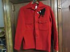 Boy Scout Red Wool Jacket with Philmont Bull Patch    A220
