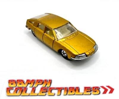 Very Nice 1969 MATCHBOX Lesney Superfast Gold BMC 1800 Pininfarina No 56 Vintage - Image 1 of 4