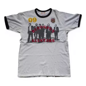 Vintage Ringspun Allstars Gangster #09 T Shirt Size M - Picture 1 of 11