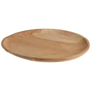 Dekoteller aus Teakholz, Ø 40 cm - Bild 1 von 1