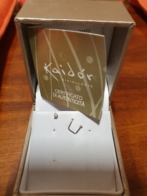 piercing naso in oro e brillantino - Immagine 1 di 4