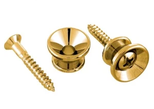 Gotoh Guitar Strap Buttons Endpins • Gold - Picture 1 of 2