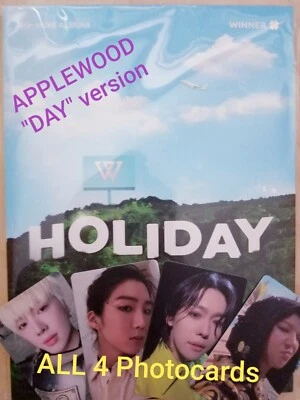 [APPLEWOOD POBs + CD ALBUM + PHOTOBOOK] [WINNER "HOLIDAY" [DAY] version] Foto 1 de 4