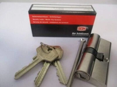DOM 333 RN Cylinder Lock Size 30/35 with 3 Keys - Image 1 of 2