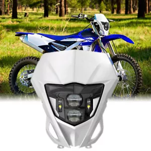 Für Yamaha WR250F WR450F TTR XT MX 250/400/426/450 LED Scheinwerfer Verkleidung - Picture 1 of 10