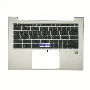 New For HP Probook 440 445 G11 zhan66 G7 Silver Backlit US keyboard palmrest - Picture 1 of 6