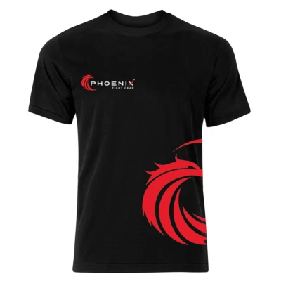 Phoenix Fight Gear Rise Tee, T-shirt for MMA, Karate, Martial Arts, Kickboxing - Image 1 of 4