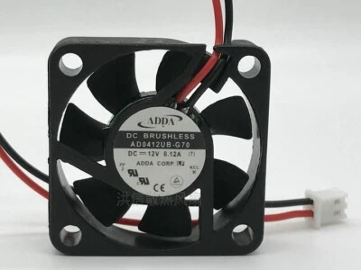 ADDA  AD0412UB-G70 4010 12V 0.12A 40*10MM 40mm cooling fan - Image 1 of 3