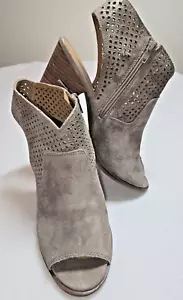 Sandali donna in pelle con tacco Lizara marca Lucky 10 taglia 10M scamosciati slingback - Foto 1 di 23