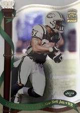 2002 Pacific Crown Royale Laveranues Coles New York Jets Die-Cut #96 NMMT