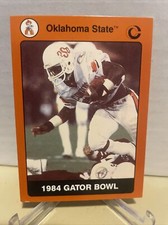 1991 Collegiate Collection Oklahoma State Cowboys Thurman Thomas #42