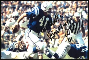 Tom Matte Autographed 4x6 Photo Baltimore Colts - Picture 1 of 2