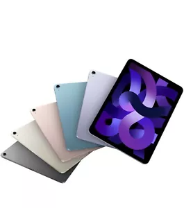 Apple iPad Air 2022 (5th Generation) WiFi 10.9" Apple M1 8/256GB Tablet By FedEx - Picture 1 of 6