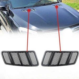 2pcs Front Left Right Hood Air Vent Grill For Mercedes W166 GL ML350 2012-2015 - Picture 1 of 8