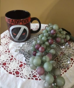 Marvel Comics Deadpool Ceramic Black Cup/Mug - Picture 1 of 5