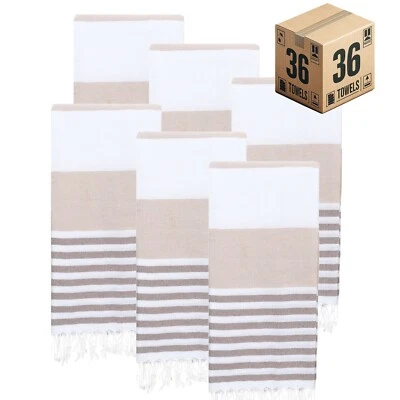 Estuche a granel de toallas de playa turcas de 36 (38" x 71") de gran tamaño, secado rápido, sin arena Foto 1 de 4