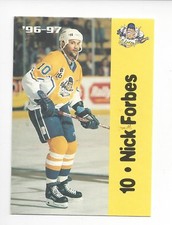 1996-97 Flint Generals (CoHL) Nick Forbes