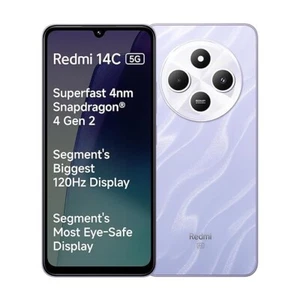 Redmi 14C 5G Superfast 4nm Snapdragon 4 Gen 2 5160mAh Battery | 50MP Dual Camera - Picture 1 of 4