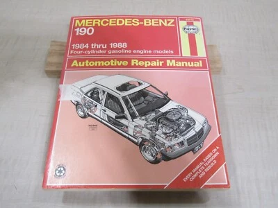 Mercedes Benz 190 1984-1988 4 cilindros gasolina Haynes manual de reparación 63015 usado Foto 1 de 2