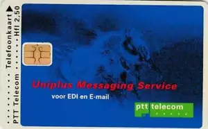 Telefoonkaart / Phonecard Nederland CKD091 ongebruikt - Uniplus Messaging - Picture 1 of 1