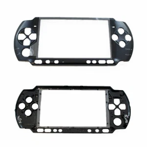 PSP 3000 Front Case Black New - Picture 1 of 1