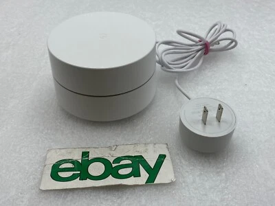 Google WIFI Access Point Router GJ2CQ WIFI Google Mesh w/ Power Cord - Free Ship - Image 1 of 4