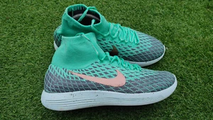 Nike LunarEpic Flyknit Shield wmns running shoes 7 UK 'Green Glow' 849665-300 - Picture 1 of 8
