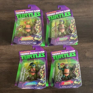 Teenage Mutant Ninja Turtles 2012 Reissue Set of All 4 TMNT Mikey/Leo/Don/Raph - Picture 1 of 24