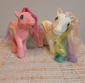 1984 G1 My Little Pony STRIPES & Raincurl Rainbow Curl Hasbro Vintage MLP  - Picture 1 of 17