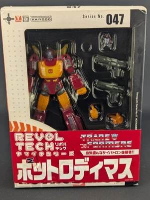 Transformers Revoltech Yamaguchi Hot Rodimus SEALED Takara No. 47 Japan - Image 1 of 4