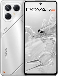Tecno Pova 7 5G (Silver 128 GB 8 GB RAM) Dimensity 7300 6.78" NFC Global Version - Picture 1 of 11