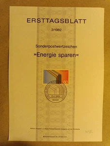 ETB Ersttagsblatt 2/1982 - Bild 1 von 1