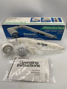 Panasonic EV278 Shiatsu Accu-Tap II Hand-Vibrationsmassagegerät Druckpunkt - Bild 1 von 24