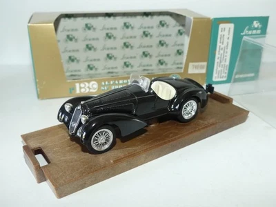 ALFA ROMEO 8C 2900 B 1938 Noir BRUMM R139 1:43 - Photo 1/2