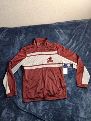 Montana Grizzlies G-III Sudadera Chaqueta Para Hombre Talla Mediana Granate Rojo Gris Nueva con Etiquetas Foto 1 de 4