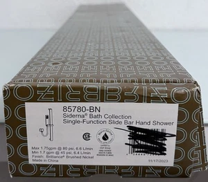 Brizo 85780-BN Siderna Slide Bar Handshower Brushed Brilliance Nickel Finish - Picture 1 of 2
