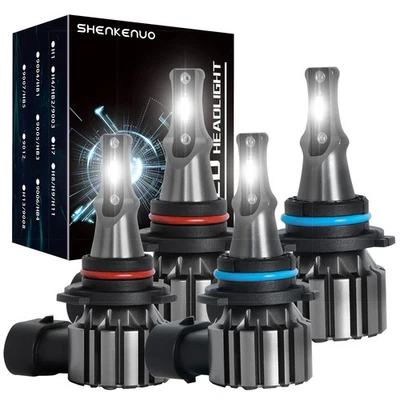 Kit de bombillas LED haz alto/bajo para camión MACK CXU600 9005 9006 2008-2019 Foto 1 de 4